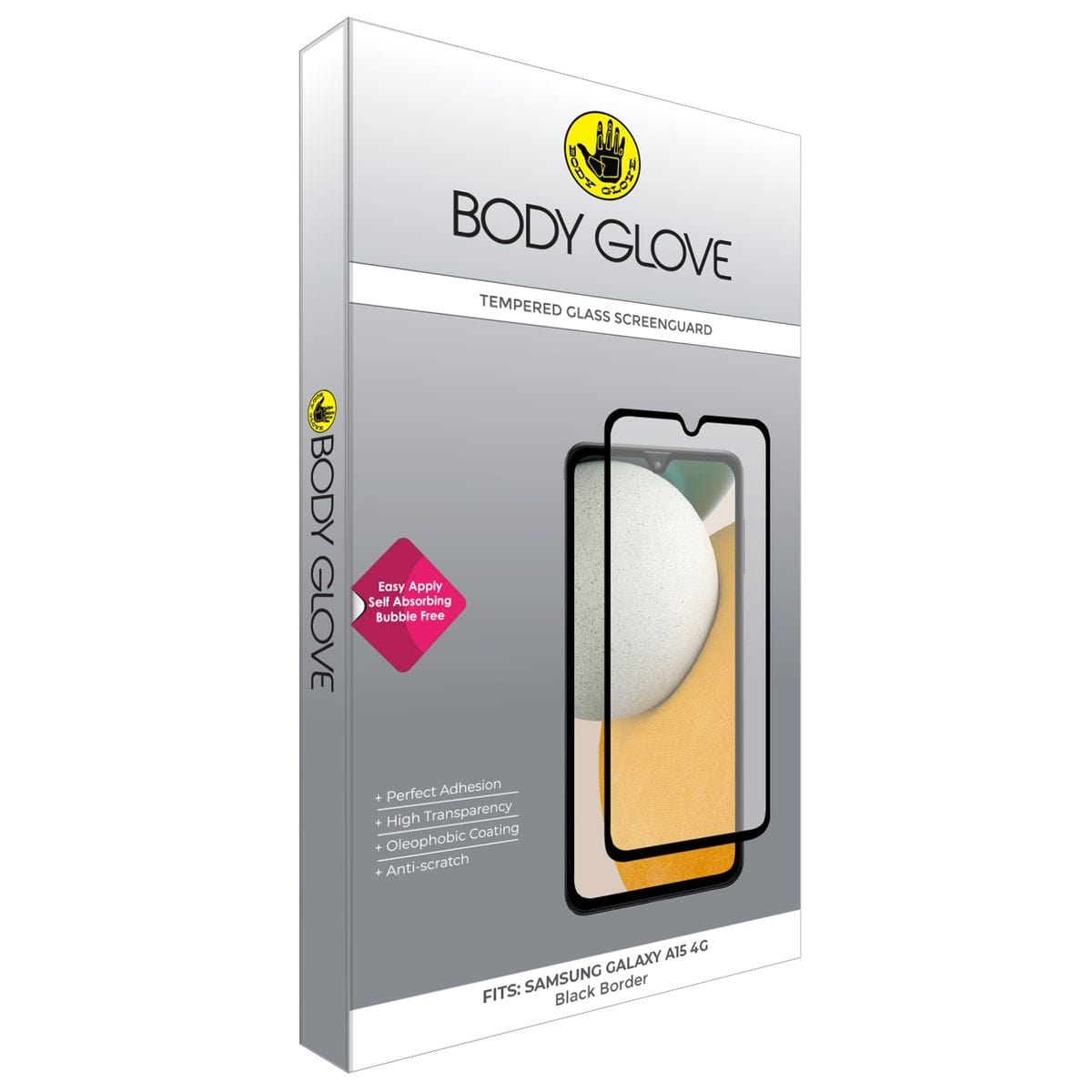 Skullcandy Earbuds Body Glove Samsung Galaxy A15 4G Tempered Glass Screenguard (7698012274777)