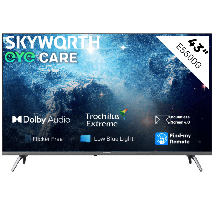 SKYWORTH Smart UHD TV Skyworth 43" FHD Google Smart TV 43E5500G (7801938575449)