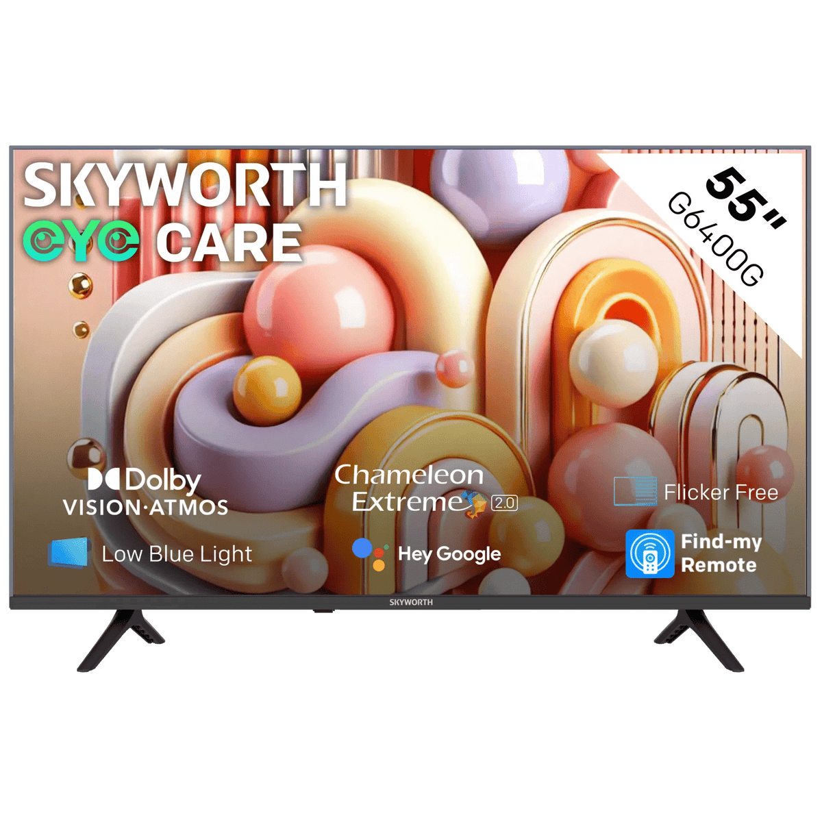 SKYWORTH Sound Bar Skyworth 55" UHD 4K Smart TV 55G6400G (7881305620569)