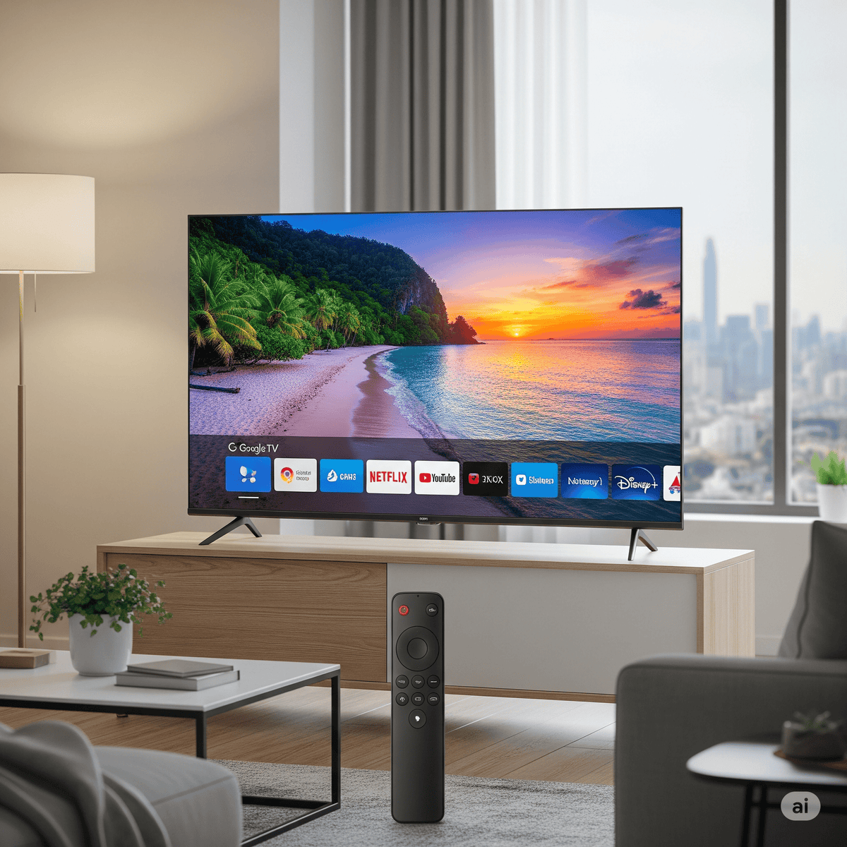 SKYWORTH TV Skyworth 55" UHD Google TV 55Q6400H