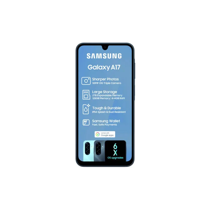Samsung Galaxy A17 128GB LTE Dual Sim - Blue