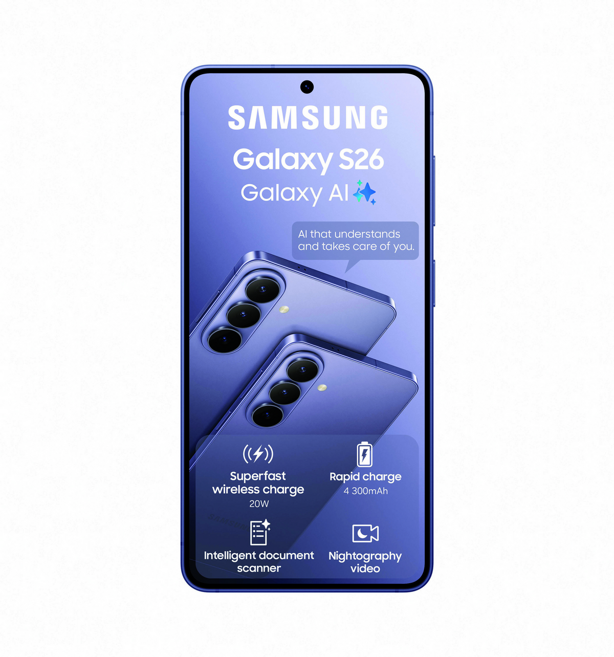 Samsung Galaxy S26 256GB - Violet