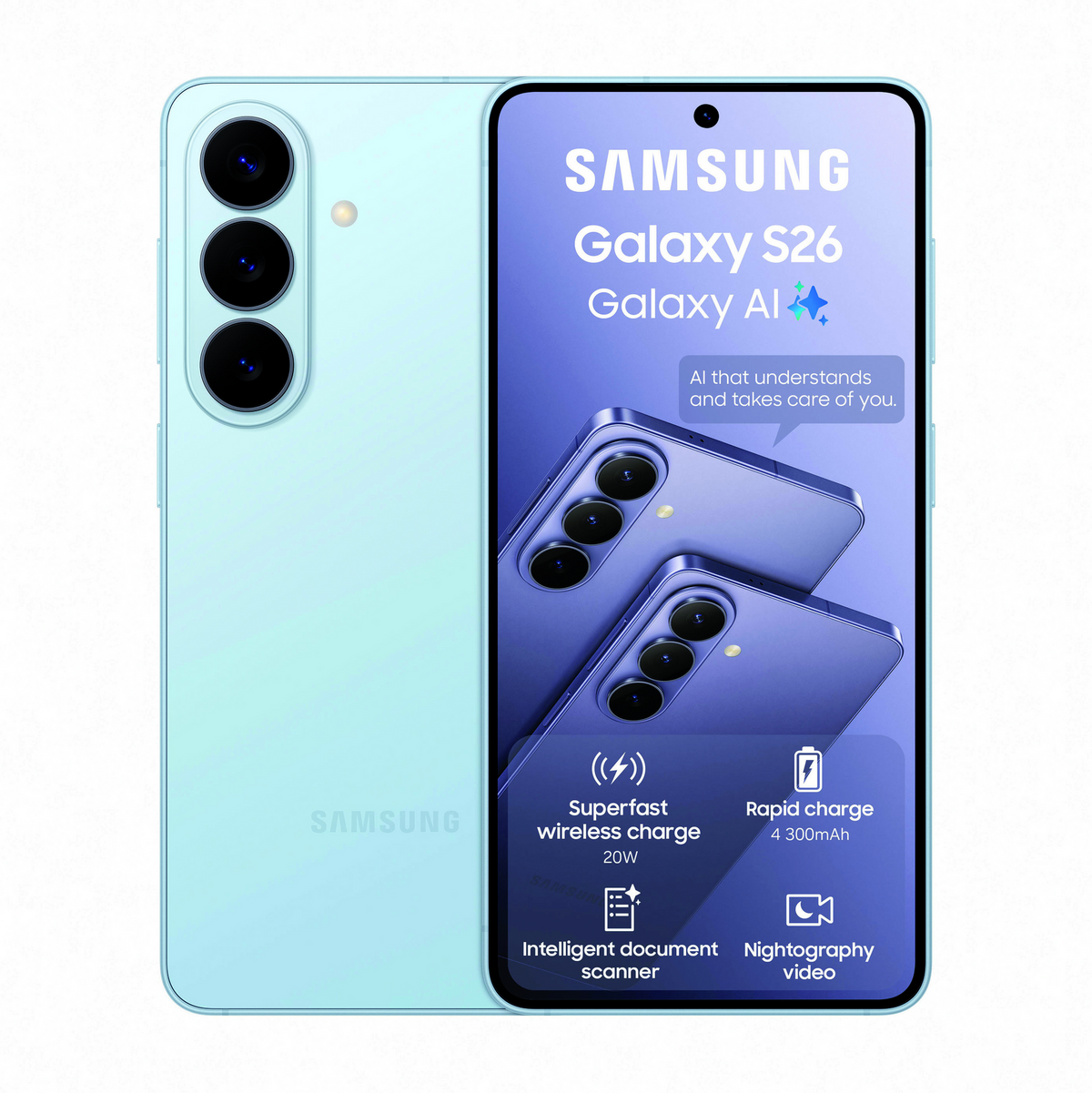 Samsung Galaxy S26 256GB - Sky Blue