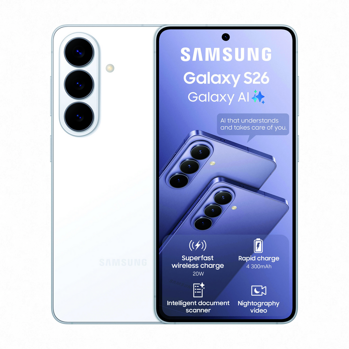 Samsung Galaxy S26 256GB - White