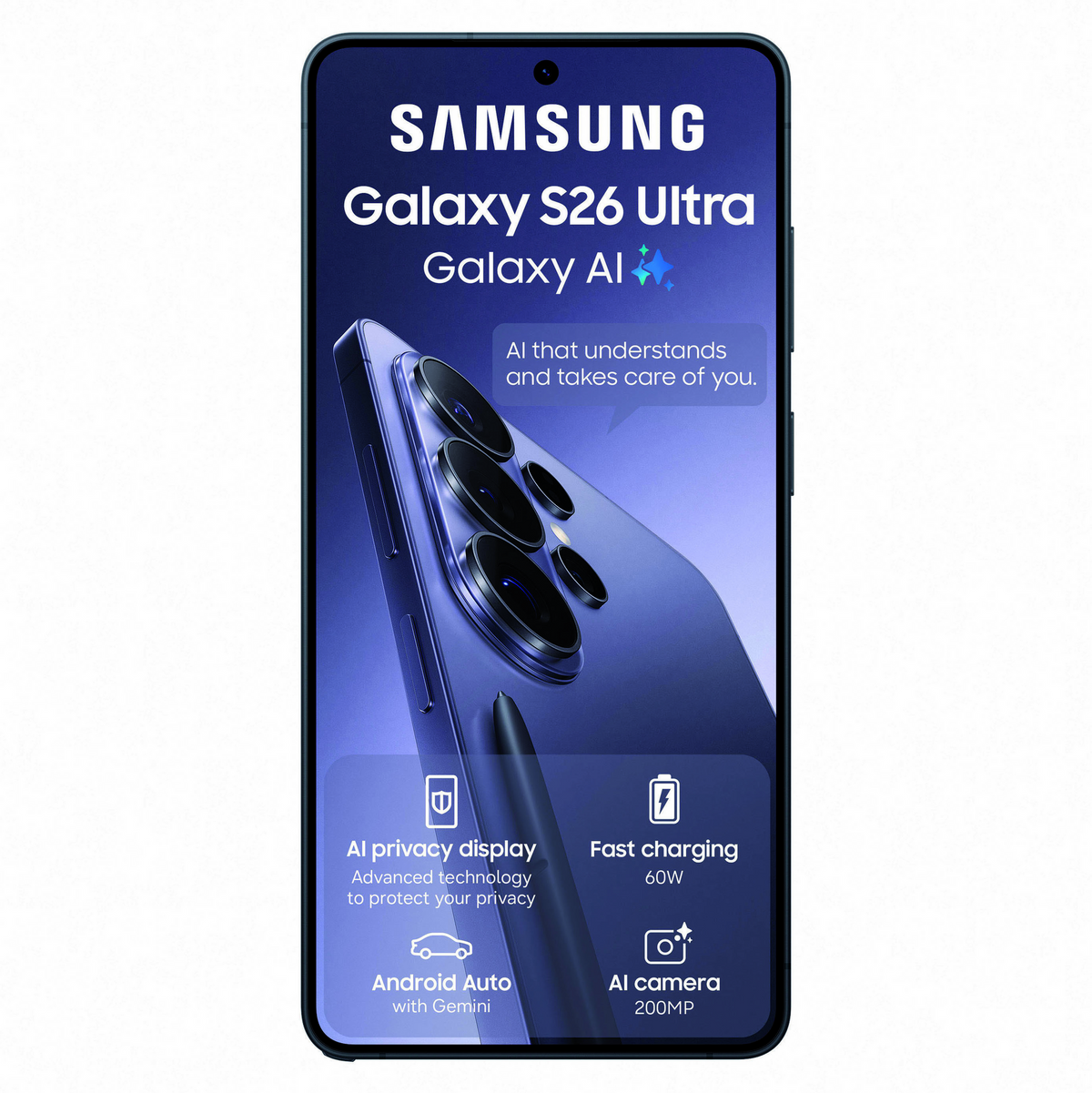 Samsung Galaxy S26 Ultra 256GB - Black