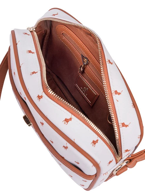 Polo Iconic Camera Bag-White POS432231