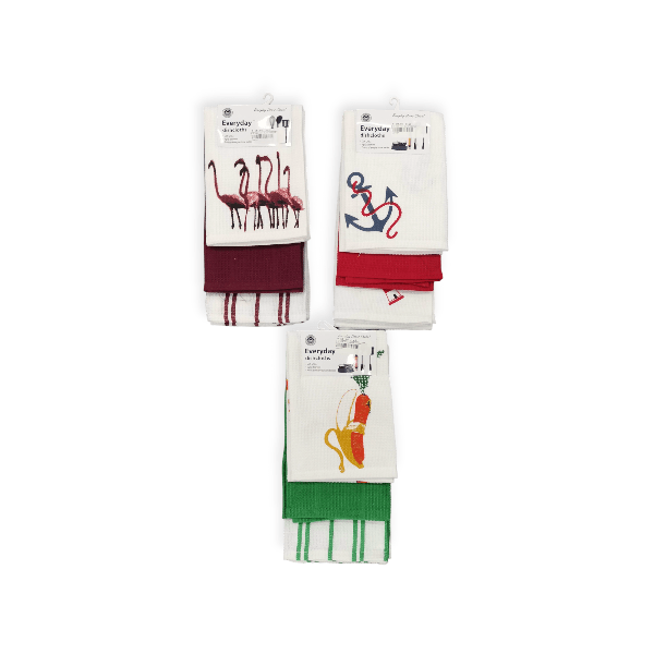 SMART Dish Coloth Smart Everyday Dish Cloth 45x70 3 Pack (7294832181337)