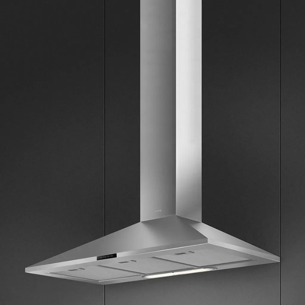 Smeg 90cm Stainless Steel Chimney Extractor KDE900EX