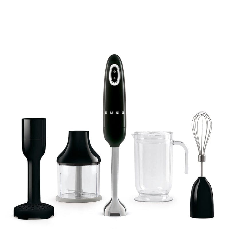 smeg blender Smeg 50's Hand Blender Black HBF22BLSA (7497527558233)