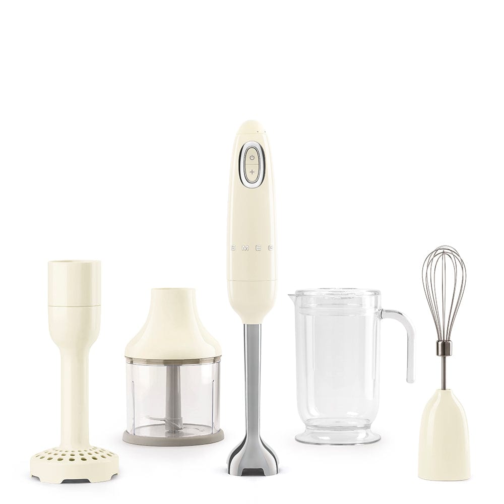 smeg blender Smeg 50's Hand Blender Cream HBF22CRSA (7573450391641)