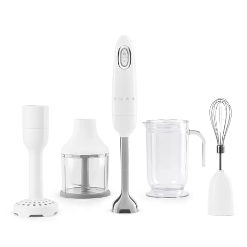 smeg blender Smeg 50's Hand Blender Cream HBF22WHSA (7573451407449)