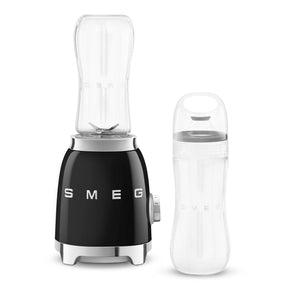 smeg blender Smeg Personal Blender 50's Style Aesthetic Black PBF01BLEU (7286888333401)
