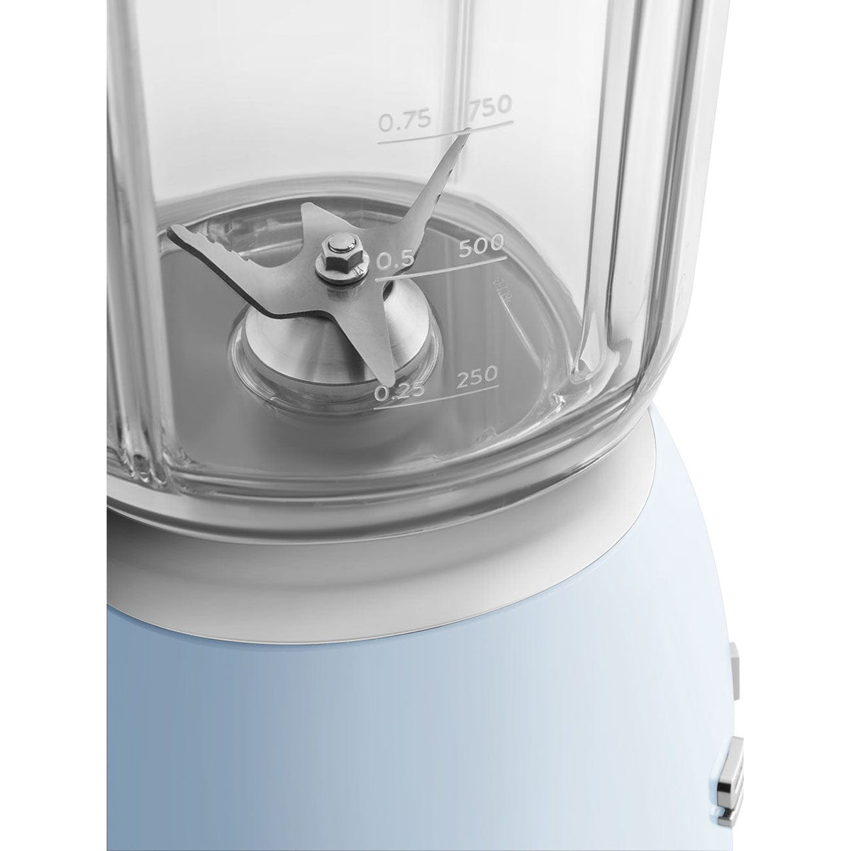 smeg blender Smeg Retro Style 1.5 Litre Jug Blender Pastel Blue BLF03PBSA (7453333422169)