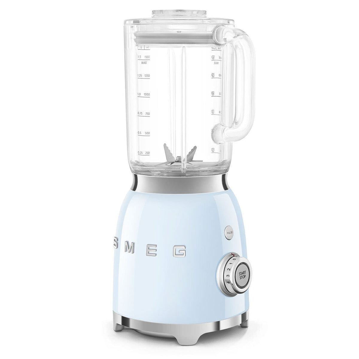 smeg blender Smeg Retro Style 1.5 Litre Jug Blender Pastel Blue BLF03PBSA (7453333422169)