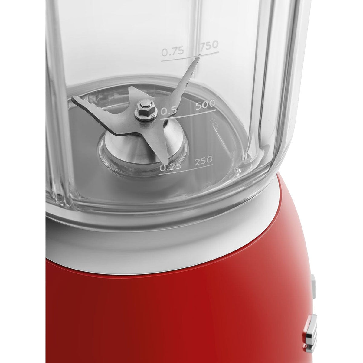 smeg blender Smeg Retro Style 1.5 Litre Jug Blender Red BLF01RD (6867718733913)