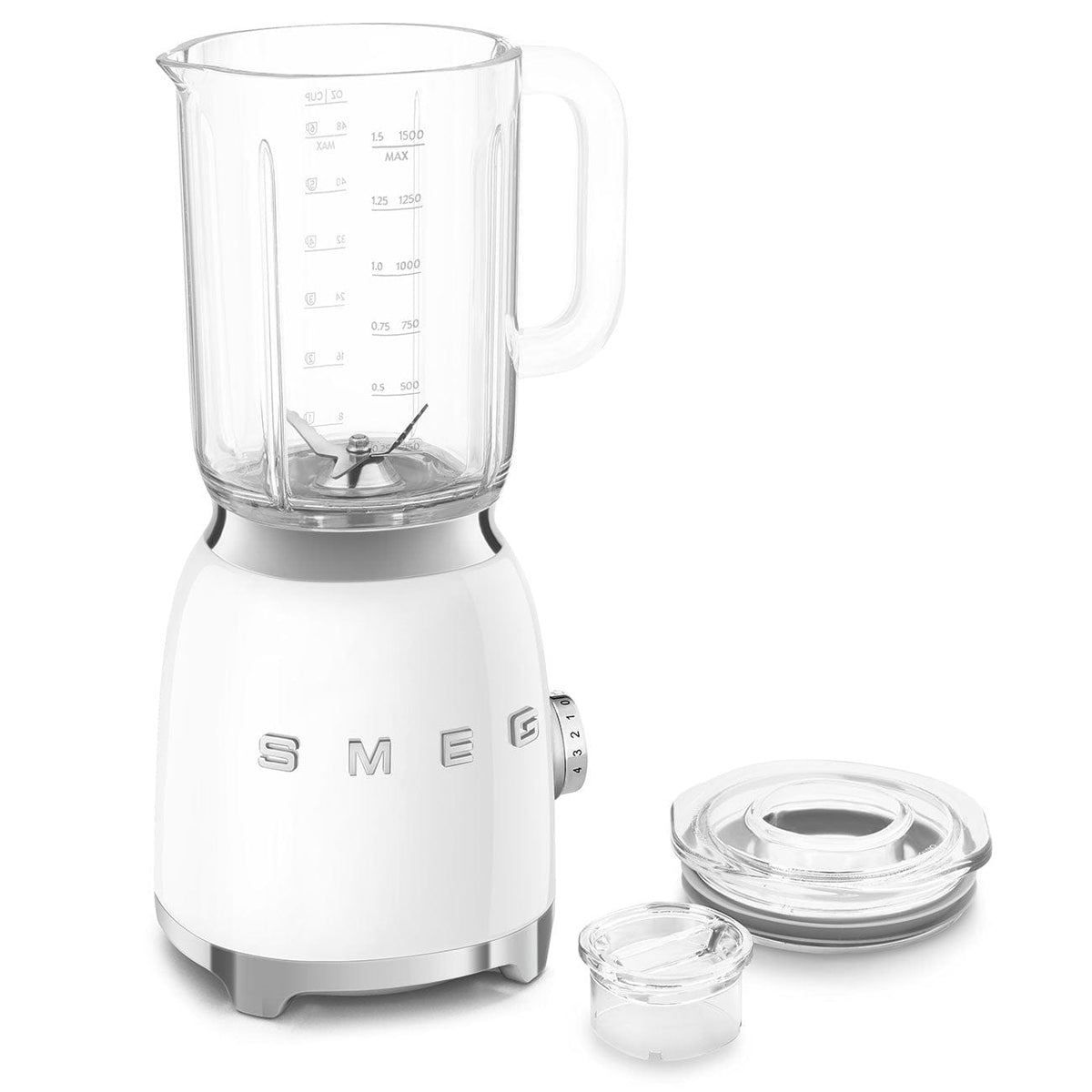 smeg blender Smeg Retro Style 1.5 Litre Jug Blender White BLF01WH (6867734233177)