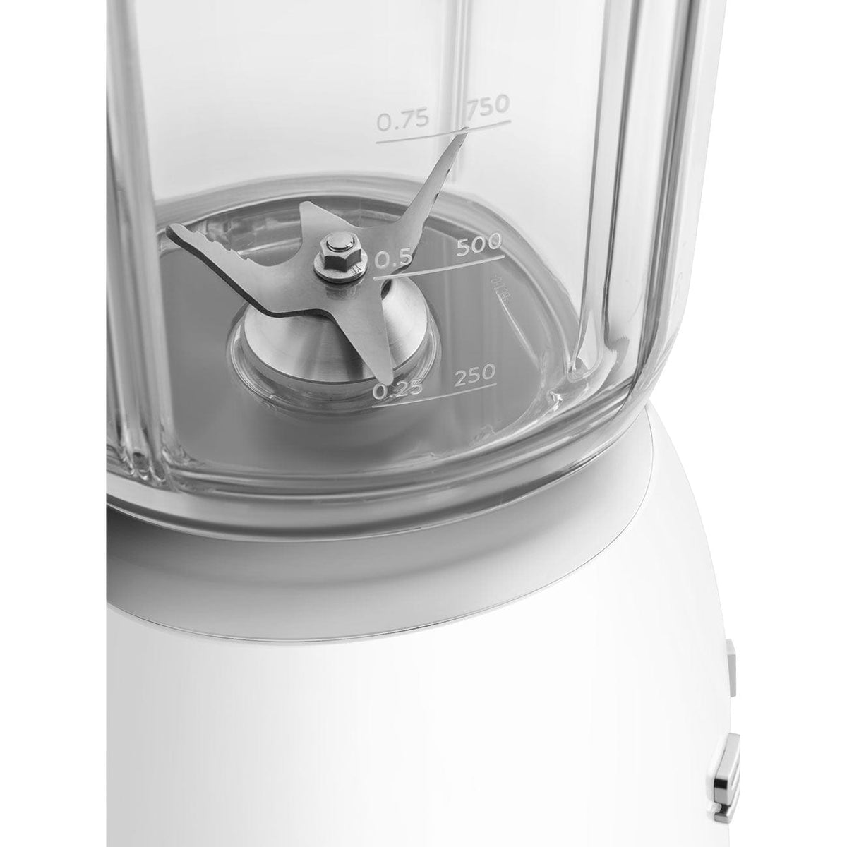 smeg blender Smeg Retro Style 1.5 Litre Jug Blender White BLF01WH (6867734233177)