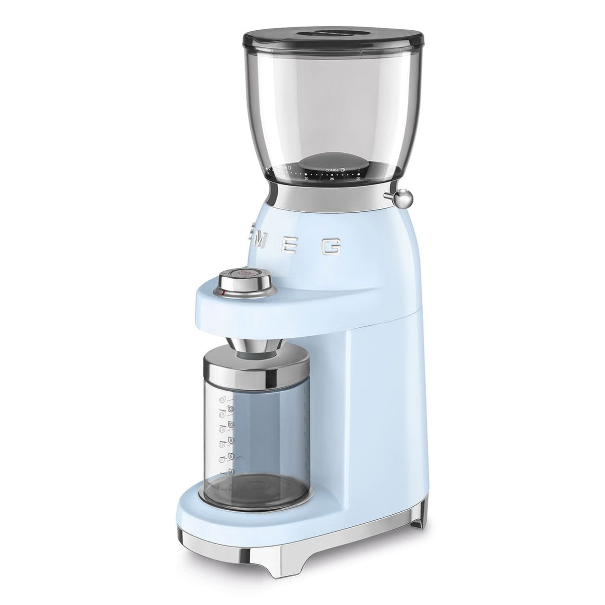 smeg COFFEE MACHINE Smeg 150W Retro Coffee Grinder Pastel Blue CGF01PB (7185348821081)