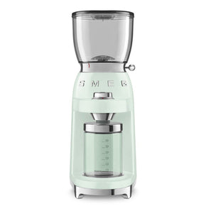 smeg COFFEE MACHINE Smeg 150W Retro Coffee Grinder Pastel Green CGF01PG (7185348132953)