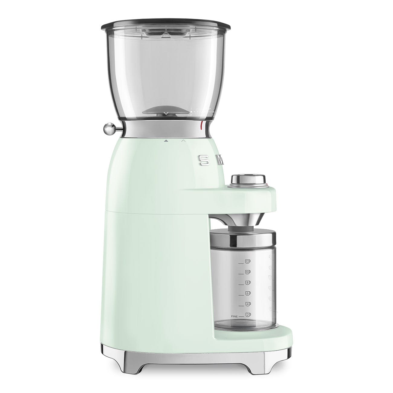smeg COFFEE MACHINE Smeg 150W Retro Coffee Grinder Pastel Green CGF01PG (7185348132953)