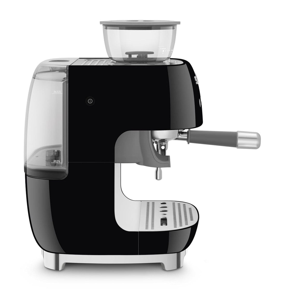 smeg COFFEE MACHINE Smeg 50's Style Espresso Manual Coffee Machine Black EGF03BLEU (7707205468249)