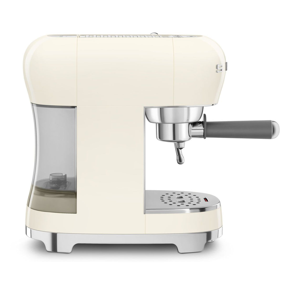 smeg COFFEE MACHINE Smeg 50's Style Espresso Manual Coffee Machine Cream ECF02CREU