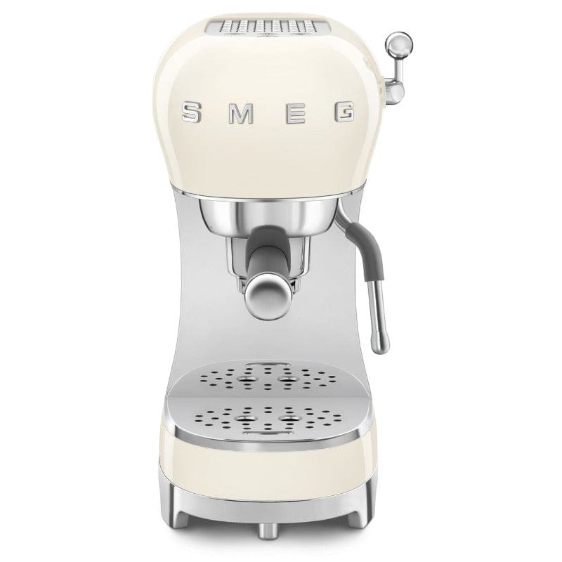 smeg COFFEE MACHINE Smeg 50's Style Espresso Manual Coffee Machine ECF02CREU (7573440036953)