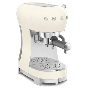 smeg COFFEE MACHINE Smeg 50's Style Espresso Manual Coffee Machine ECF02CREU (7573440036953)