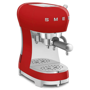 smeg COFFEE MACHINE Smeg 50's Style Espresso Manual Coffee Machine ECF02RDEU (7573443018841)