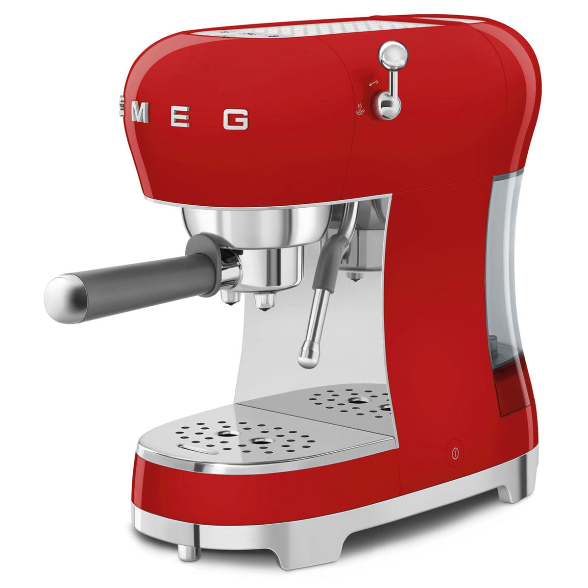 smeg COFFEE MACHINE Smeg 50's Style Espresso Manual Coffee Machine ECF02RDEU (7573443018841)