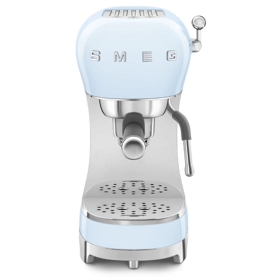 smeg COFFEE MACHINE Smeg 50's Style Espresso Manual Coffee Machine Pastel Blue ECF02BLEU