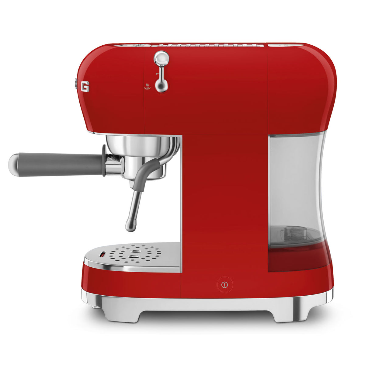 smeg COFFEE MACHINE Smeg 50's Style Espresso Manual Coffee Machine Red ECF02RDEU