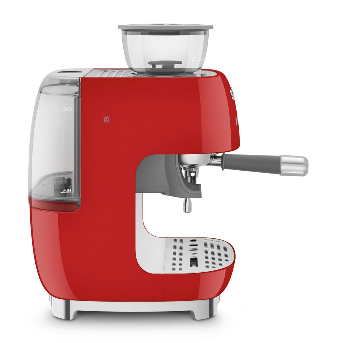 smeg COFFEE MACHINE Smeg 50's Style Espresso Manual Coffee Machine Red EGF03RDEU (7707206746201)