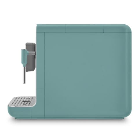 smeg COFFEE MACHINE Smeg Bean-to-Cup Automatic Espresso Coffee Machine with Steam Wand Matt Emerald Green BCC12EGMEU