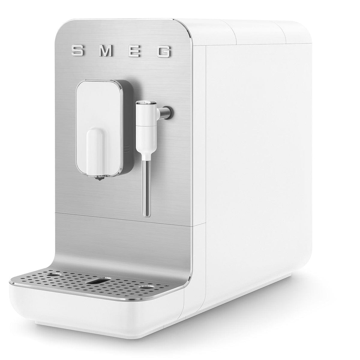 smeg COFFEE MACHINE Smeg Espresso Automatic Coffee Machine with Milk Frothing White BCC12WHMEU