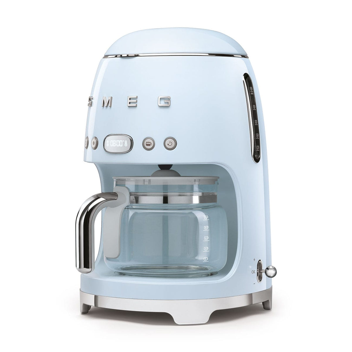 smeg COFFEE MACHINE Smeg Retro Drip Filter Coffee Machine Pastel Blue DCF02PBSA (7014862487641)