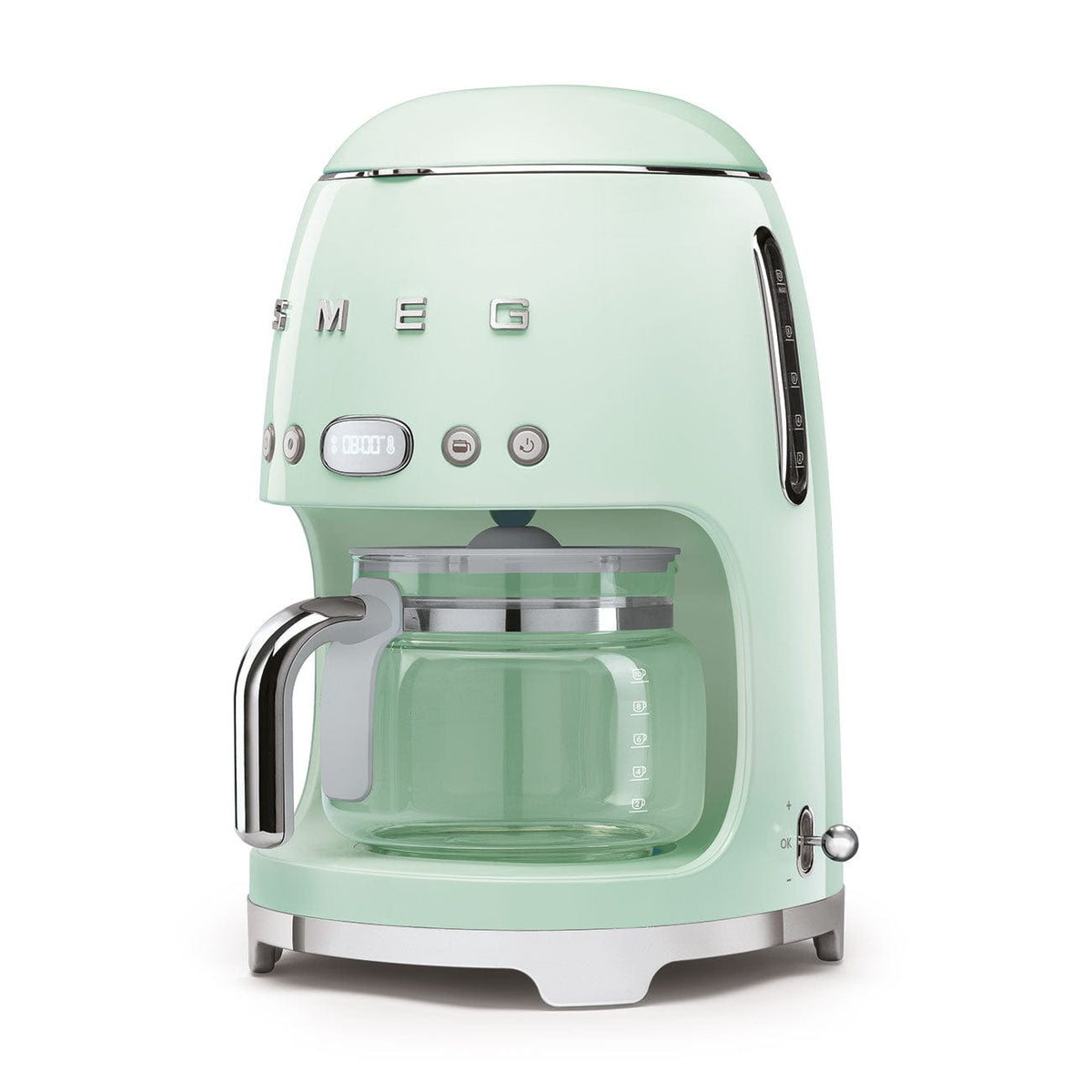 smeg COFFEE MACHINE Smeg Retro Drip Filter Coffee Machine Pastel Green DCF02PGSA (7014861897817)