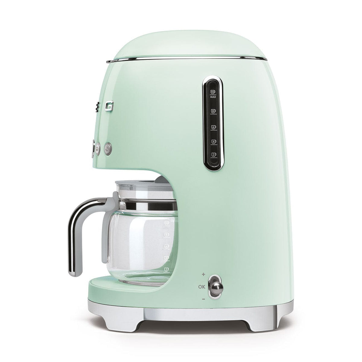 smeg COFFEE MACHINE Smeg Retro Drip Filter Coffee Machine Pastel Green DCF02PGSA (7014861897817)