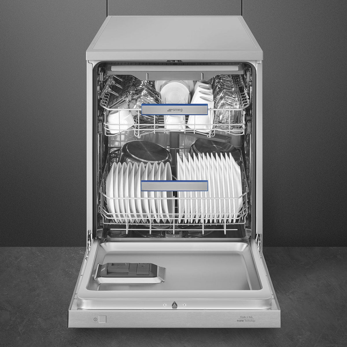 smeg Dishwashers Smeg 60cm Stainless Steel 15 Place Dishwasher DW83TXSA