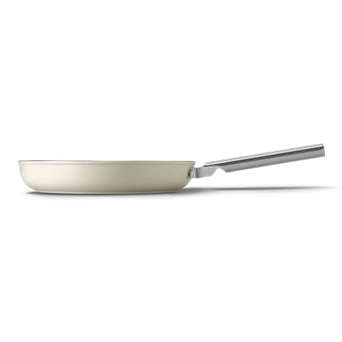 smeg FRYING PAN Smeg 24cm Frying Pan Cream CKFF2401CRM (7573429551193)