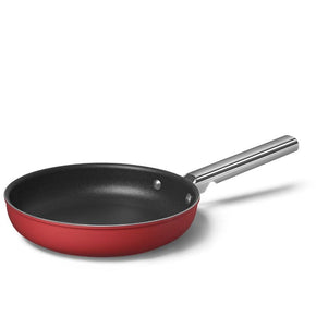 smeg FRYING PAN Smeg 24cm Non Stick Frying Pan Cookware Red CKFF2401RDM (7289628065881)