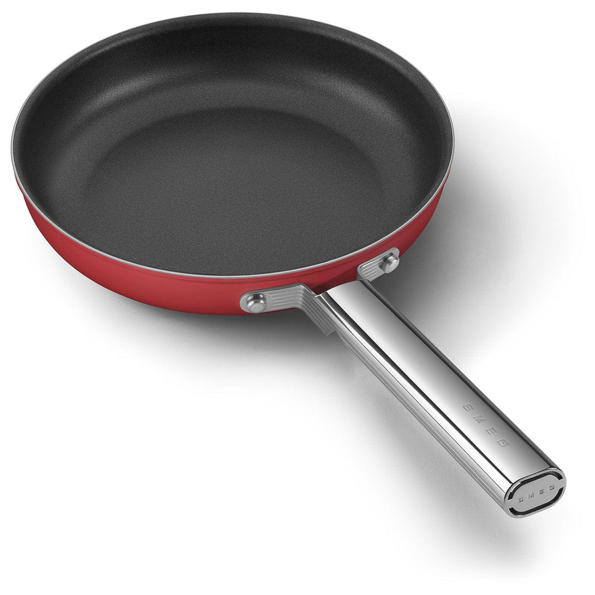 smeg FRYING PAN Smeg 24cm Non Stick Frying Pan Cookware Red CKFF2401RDM (7289628065881)