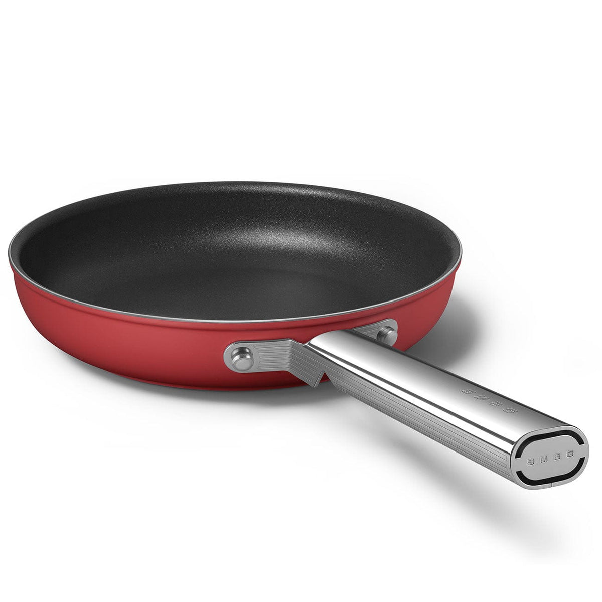 smeg FRYING PAN Smeg 24cm Non Stick Frying Pan Cookware Red CKFF2401RDM (7289628065881)
