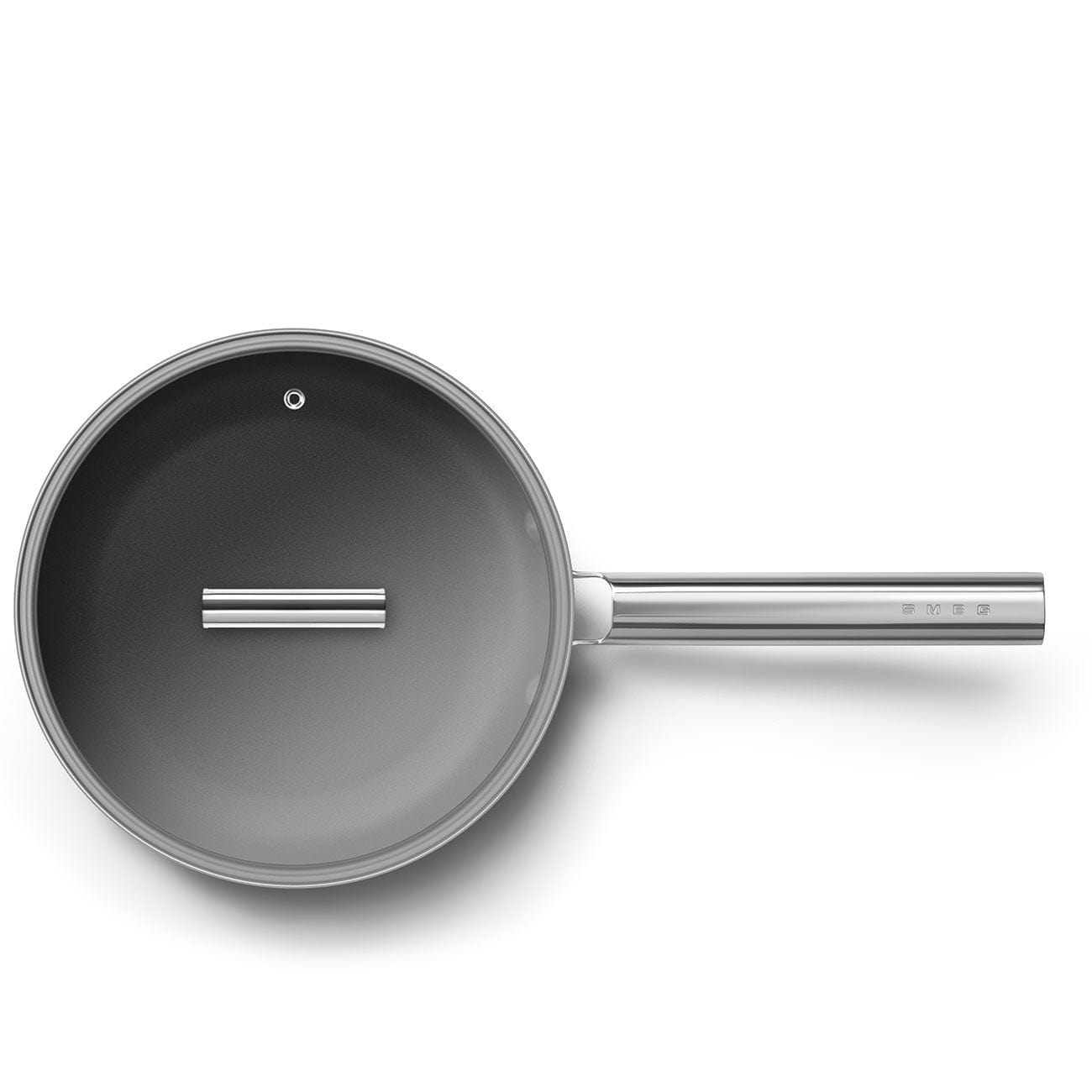 smeg FRYING PAN Smeg 24cm Non Stick Frying Pan Cookware Red CKFF2401RDM (7289628065881)