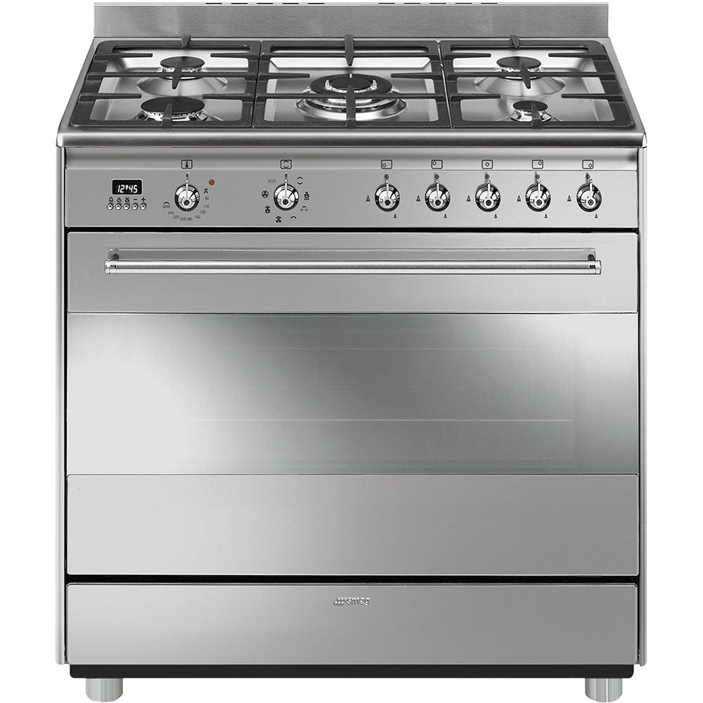 Smeg Gas Stove Smeg 90cm 5 Burner Gas Stove SSA91MAX9