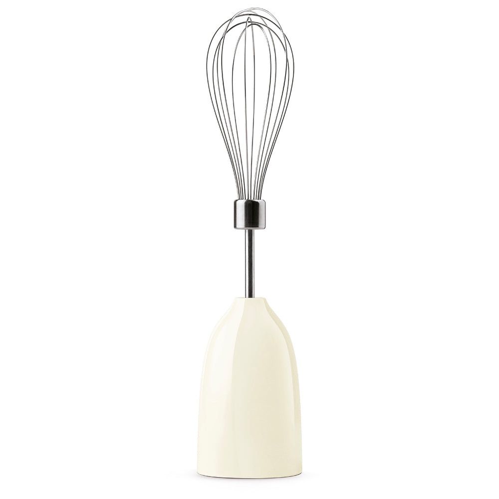 smeg Hand Blender Smeg 50's Style Hand Blender with Accessories Cream HBF03CREU
