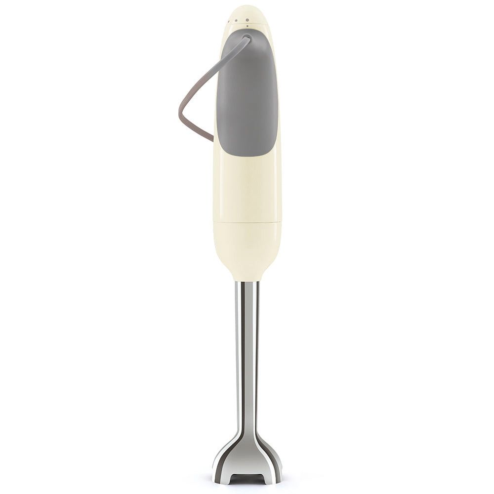 smeg Hand Blender Smeg 50's Style Hand Blender with Accessories Cream HBF03CREU