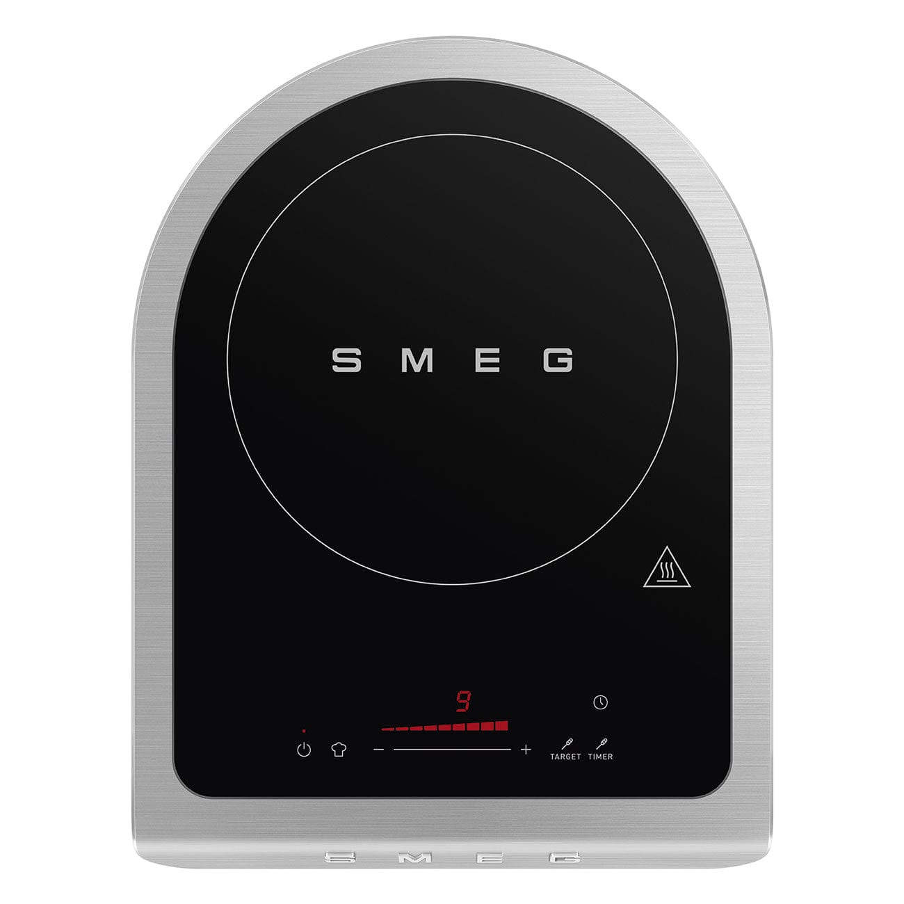 SMEG Induction Smeg Matt Portable Induction Cooker Plate White PIC01WHMEU
