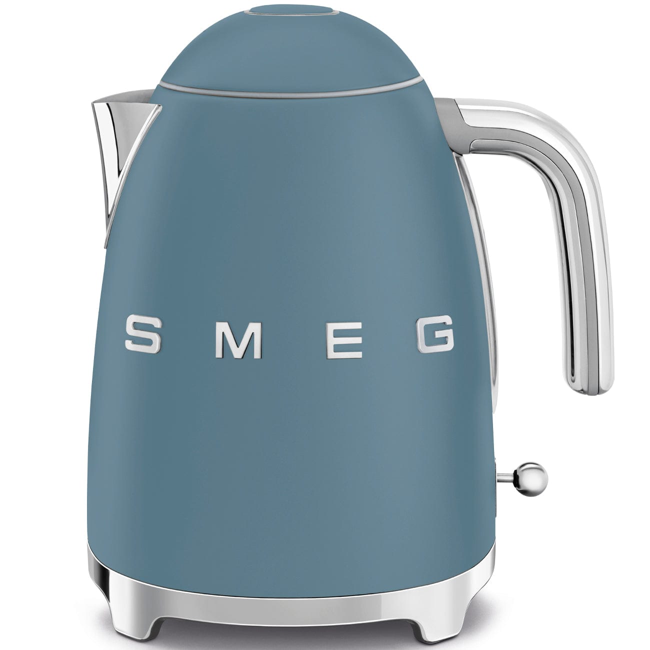 smeg KETTLE Smeg Retro 50's Style 1.7 Litre Matt Electric Kettle Storm Blue KLF03SBMEU