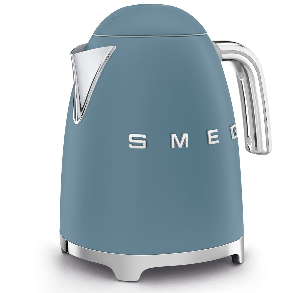 smeg KETTLE Smeg Retro 50's Style 1.7 Litre Matt Electric Kettle Storm Blue KLF03SBMEU (7879468023897)